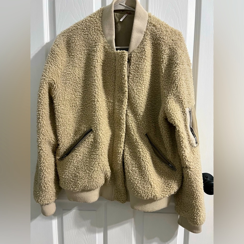 Free People Teddy Bear Coat